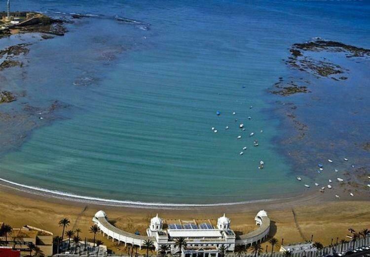 카디스 La Joya De La Caleta. A 60 Mts Playa. 아파트 외부 사진